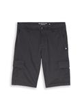 TTSLIM Cargo Shorts grey mini geometric print