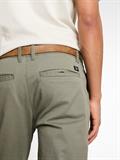 TTSLIM Chino Hose mit Gürtel dusty mid olive