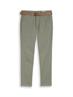 TTSLIM Chino Hose mit Gürtel dusty mid olive