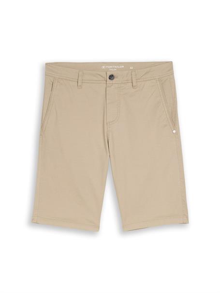 TTSLIM Chino Shorts beige mini geometric print