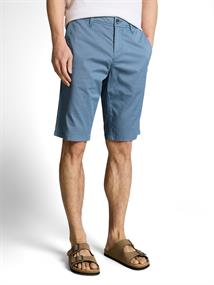 TTSLIM Chino Shorts blue mini geometric print