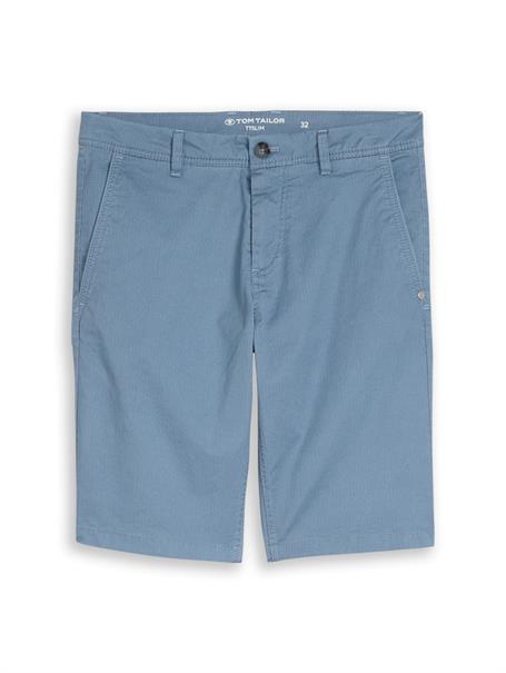 TTSLIM Chino Shorts blue mini geometric print