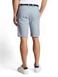 TTSLIM Chino Shorts mit Gürtel blue white zigzag structure