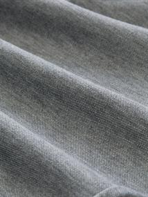 TTSLIM Piqué Chino Shorts mit Stretch grey melange pique