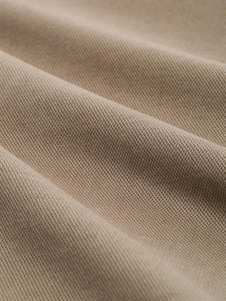 TTTRAVIS Slim Chino mit Gürtel beige brown zig zag structure