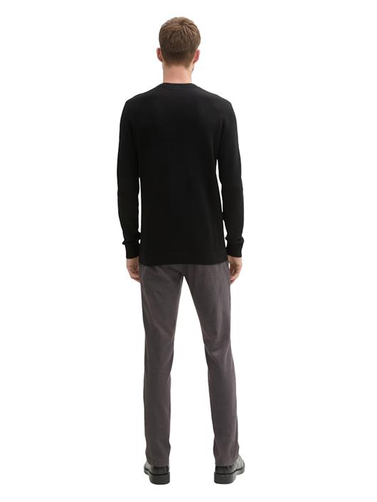 tttravis-slim-chino-mit-gürtel-grey-black-zig-zag-structure
