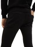 TTTROY Slim Jeans black black denim