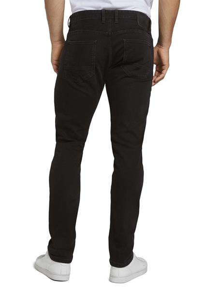TTTROY Slim Jeans black black denim