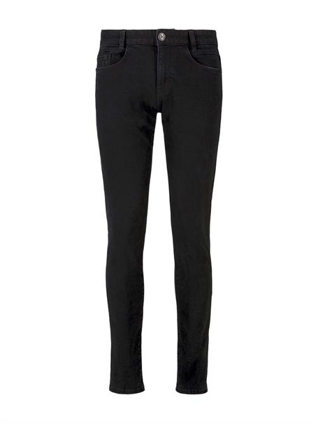 TTTROY Slim Jeans black black denim