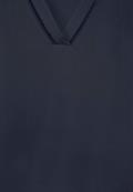 Tunika Bluse mit Print deep blue