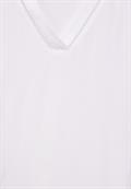 Tunika Bluse mit Print white