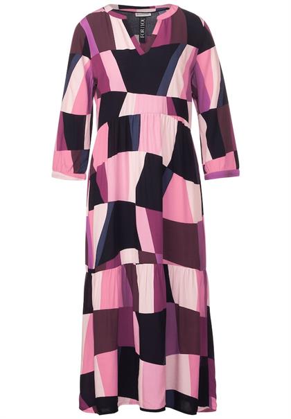 Tunika Ethnokleid mit Print legend rose