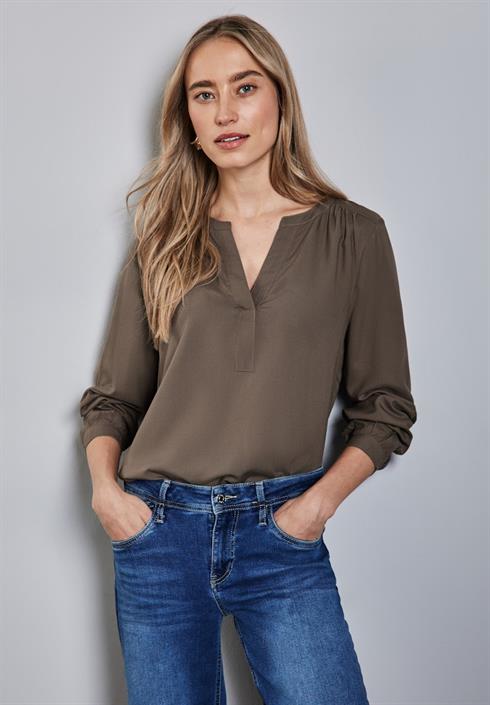 tunika-in-unifarbe-muddy-brown