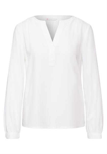 Tunika in Unifarbe off white