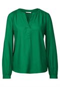 Tunika in Unifarbe vibrant green