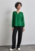 Tunika in Unifarbe vibrant green