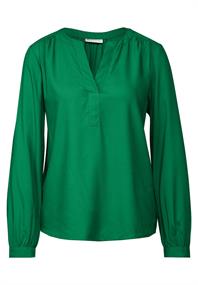 Tunika in Unifarbe vibrant green