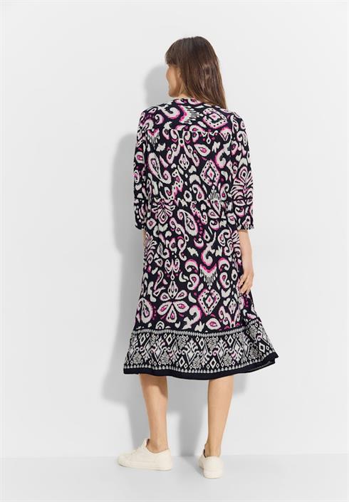 tunika-kleid-mit-print-black