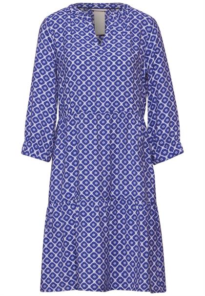 Tunika Kleid mit Print deep blue