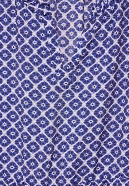 Tunika Kleid mit Print deep blue