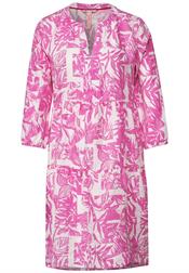 Street One Damen Kleid Tunika Leinen Kleid light oasis pink bequem online  kaufen bei