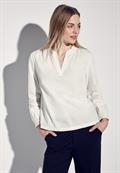 Tunika mit Stickdetail off white