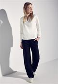 Tunika mit Stickdetail off white