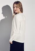 Tunika mit Stickdetail off white