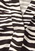 Tunika mit Zebra Print deep roast brown