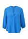 Tunikabluse mit All-over-Print blau1