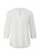 Tunikabluse mit All-over-Print creme