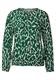 Tunikabluse mit Leo Print dark brisk green