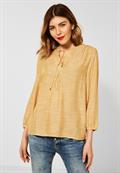 Tunikabluse mit Streifen sunset yellow