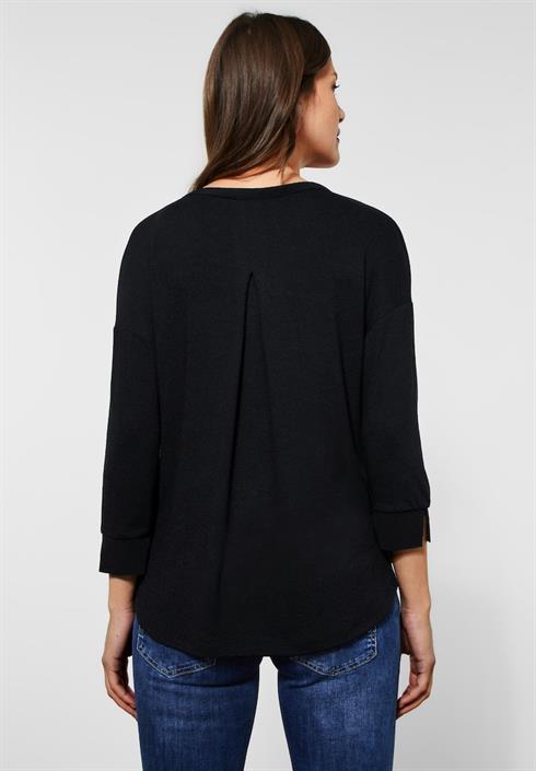 tunikashirt-im-materialmix-black