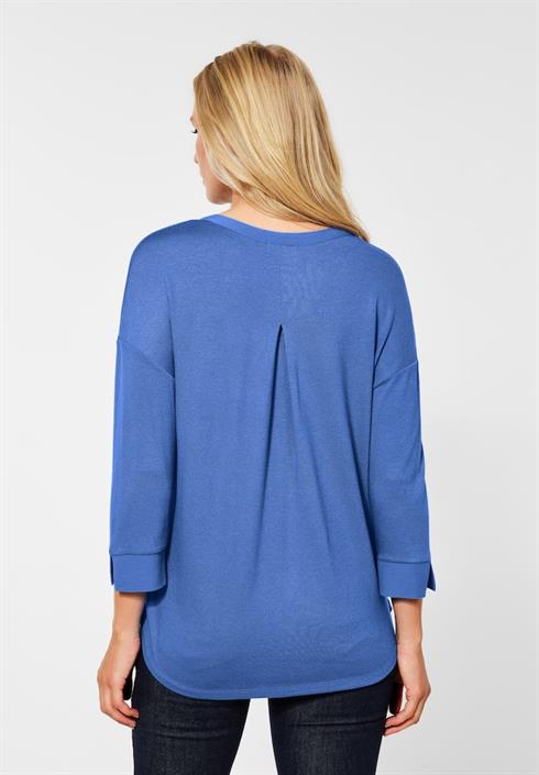 tunikashirt-im-materialmix-dazzling-blue