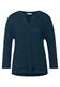 Tunikashirt im Materialmix deep teal blue