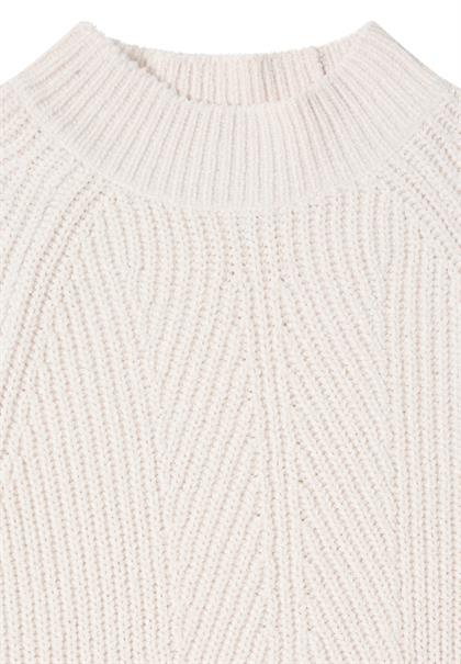 Turtleneck Chenille Pullover light greige
