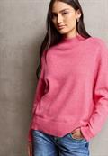 Turtleneck Pullover candy pink mel.