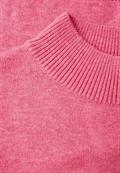 Turtleneck Pullover candy pink mel.