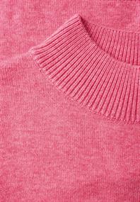 Turtleneck Pullover candy pink mel.