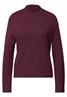 Turtleneck Pullover dark plum red
