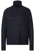 Turtleneck Pullover deep blue