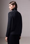 Turtleneck Pullover deep blue