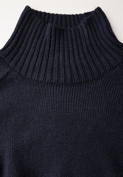 Turtleneck Pullover deep blue