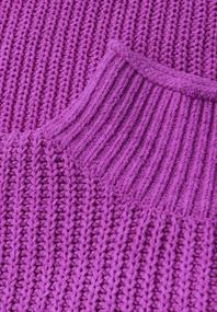 Turtleneck Pullover floral pink