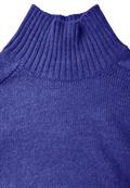 Turtleneck Pullover force blue mel.