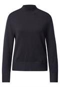 Turtleneck Pullover ink blue night