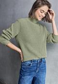 Turtleneck Pullover slate green