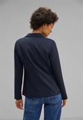 Twill Blazer deep blue