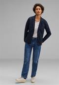 Twill Blazer deep blue